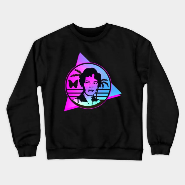 Amelia Vaporwave Crewneck Sweatshirt by CTShirts